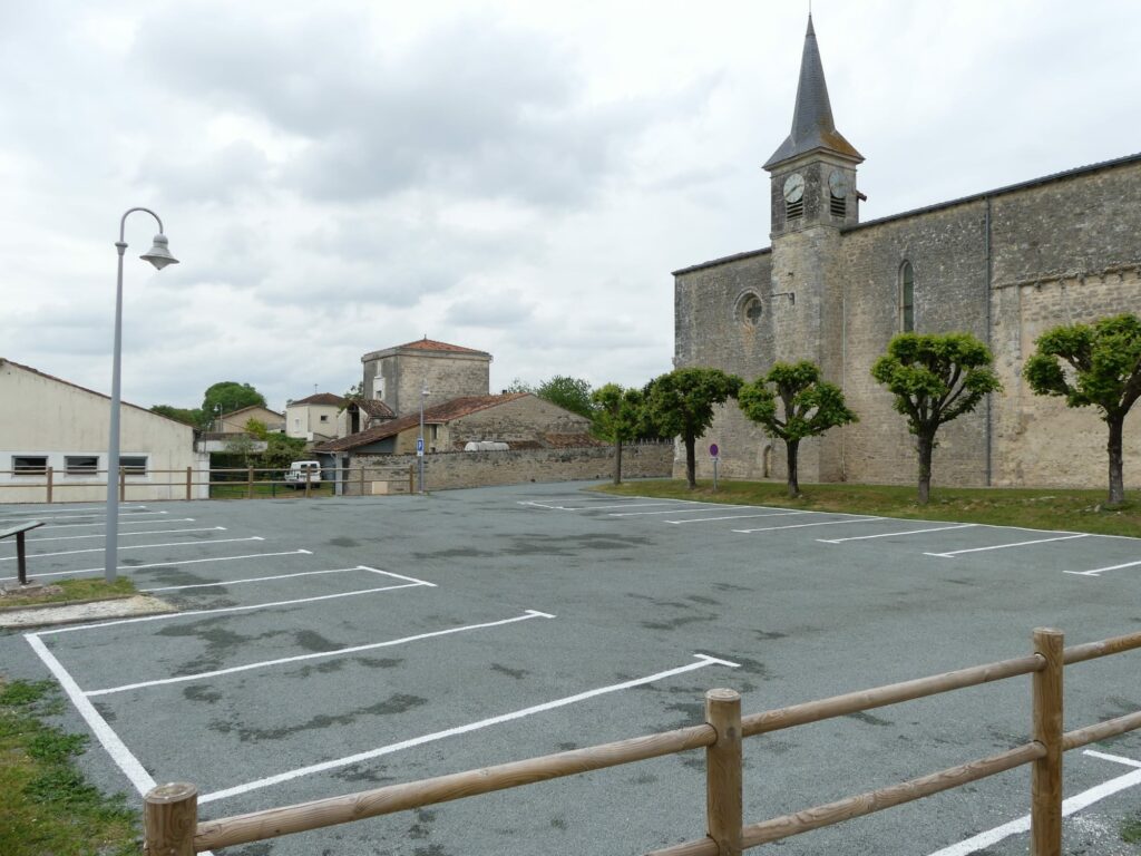 Le nouveau parking de l'Église